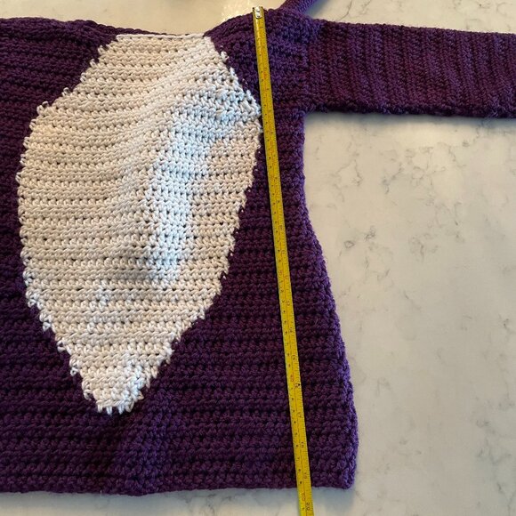 Gorgeous Pokemon Rattata Sweater / Hat Handmade Crochet Rare OOAK-Halloween - Picture 7 of 9